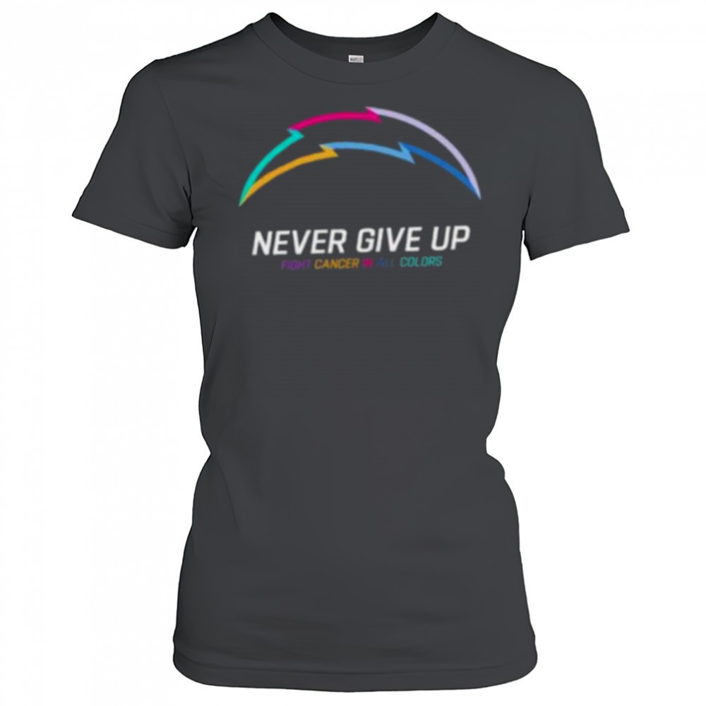 los-angeles-chargers-nfl-never-give-up-fight-cancer-in-all-colors-shirt-iczmf68b Los Angeles Chargers NFL never give up fight cancer in all colors Shirt