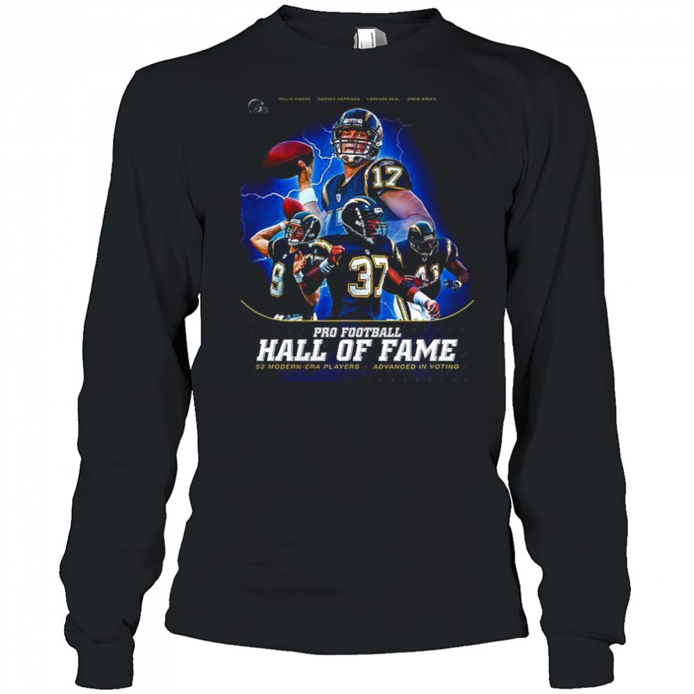 los-angeles-chargers-nfl-pro-football-fall-of-fame-52-modern-era-players-advance-okugm07e Los Angeles Chargers NFL Pro Football Fall of Fame 52 modern-era players advanced in voting shirt