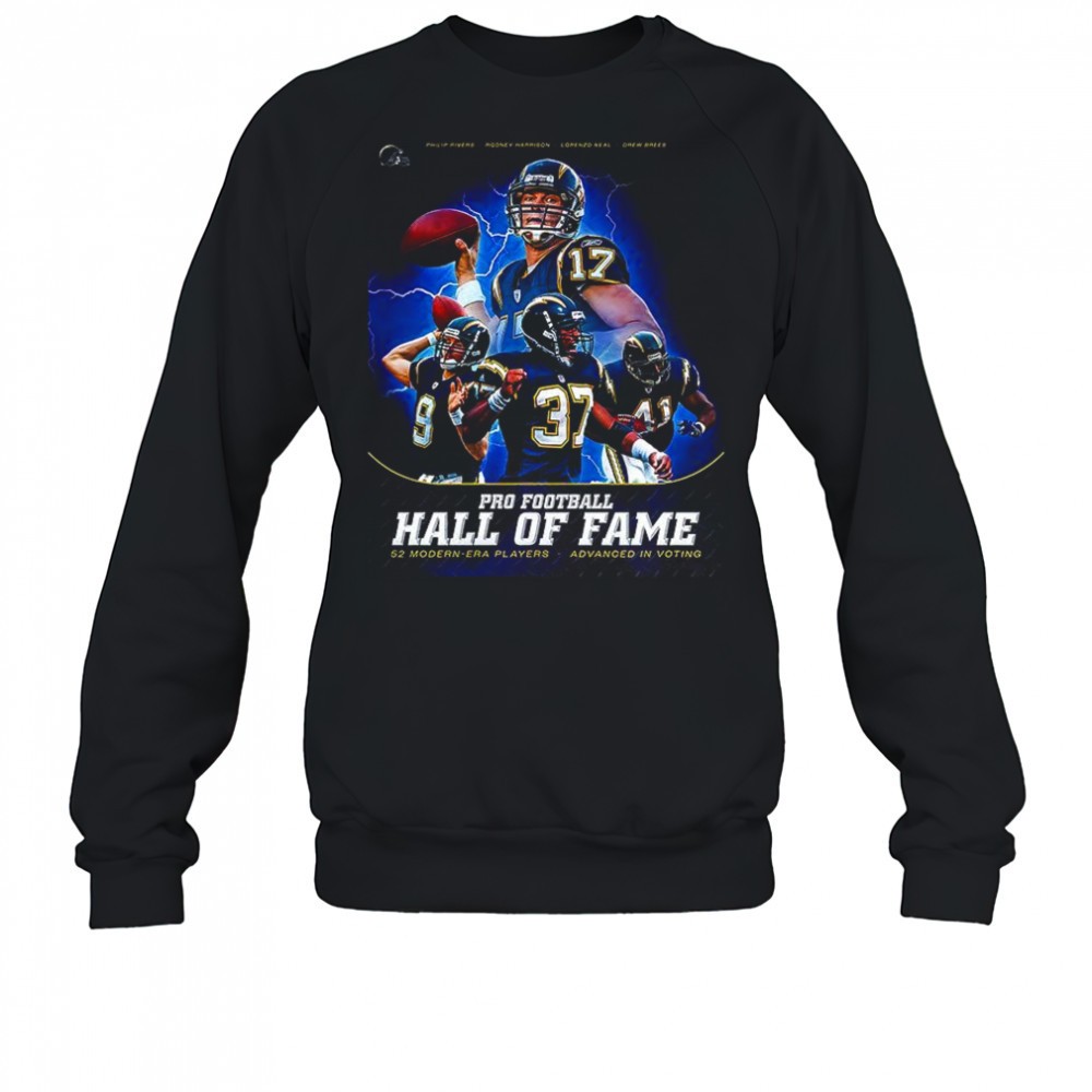 los-angeles-chargers-nfl-pro-football-fall-of-fame-52-modern-era-players-advance-okugm07e Los Angeles Chargers NFL Pro Football Fall of Fame 52 modern-era players advanced in voting shirt