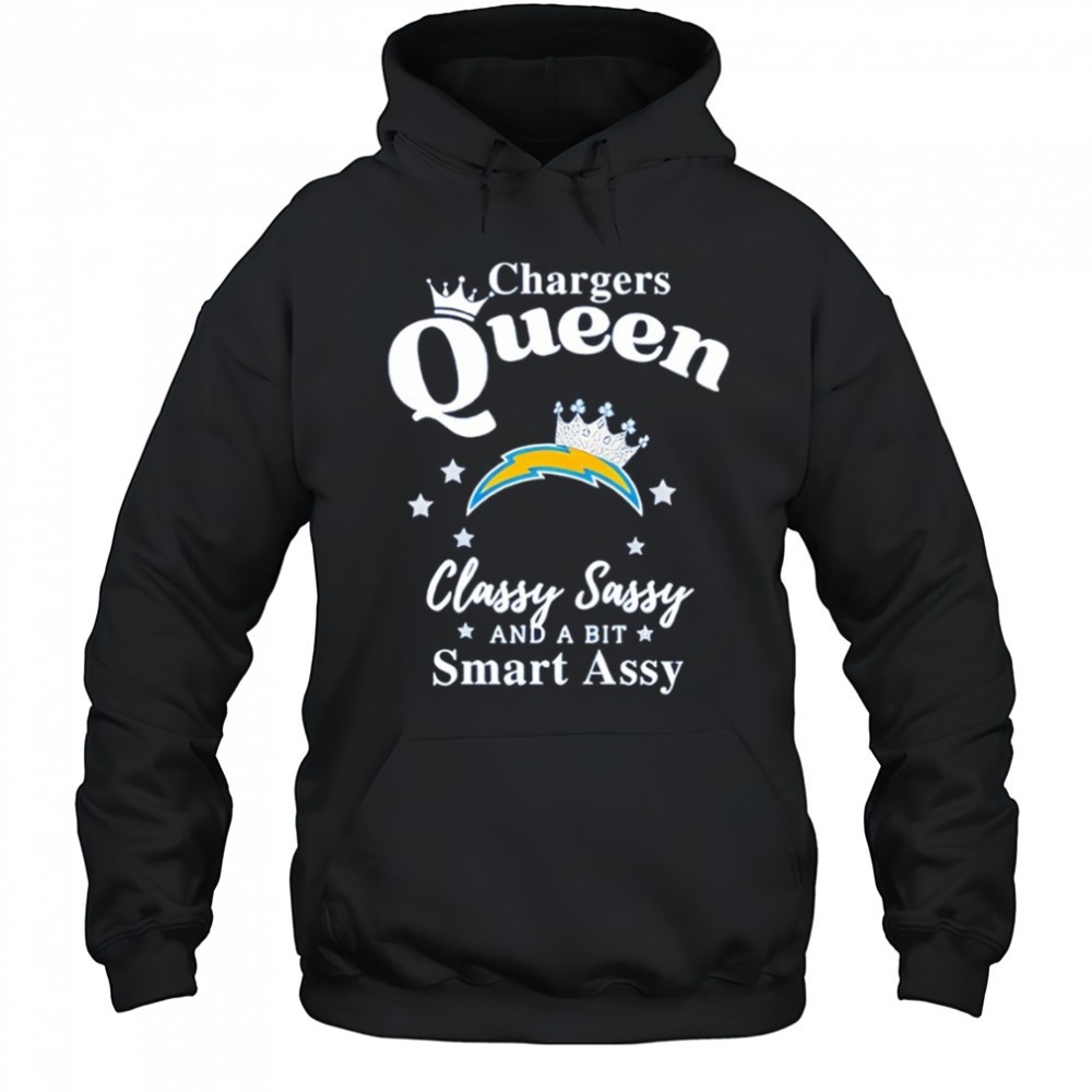Los Angeles Chargers Queen Classy Sassy And A Bit Smart Assy NFL shirt