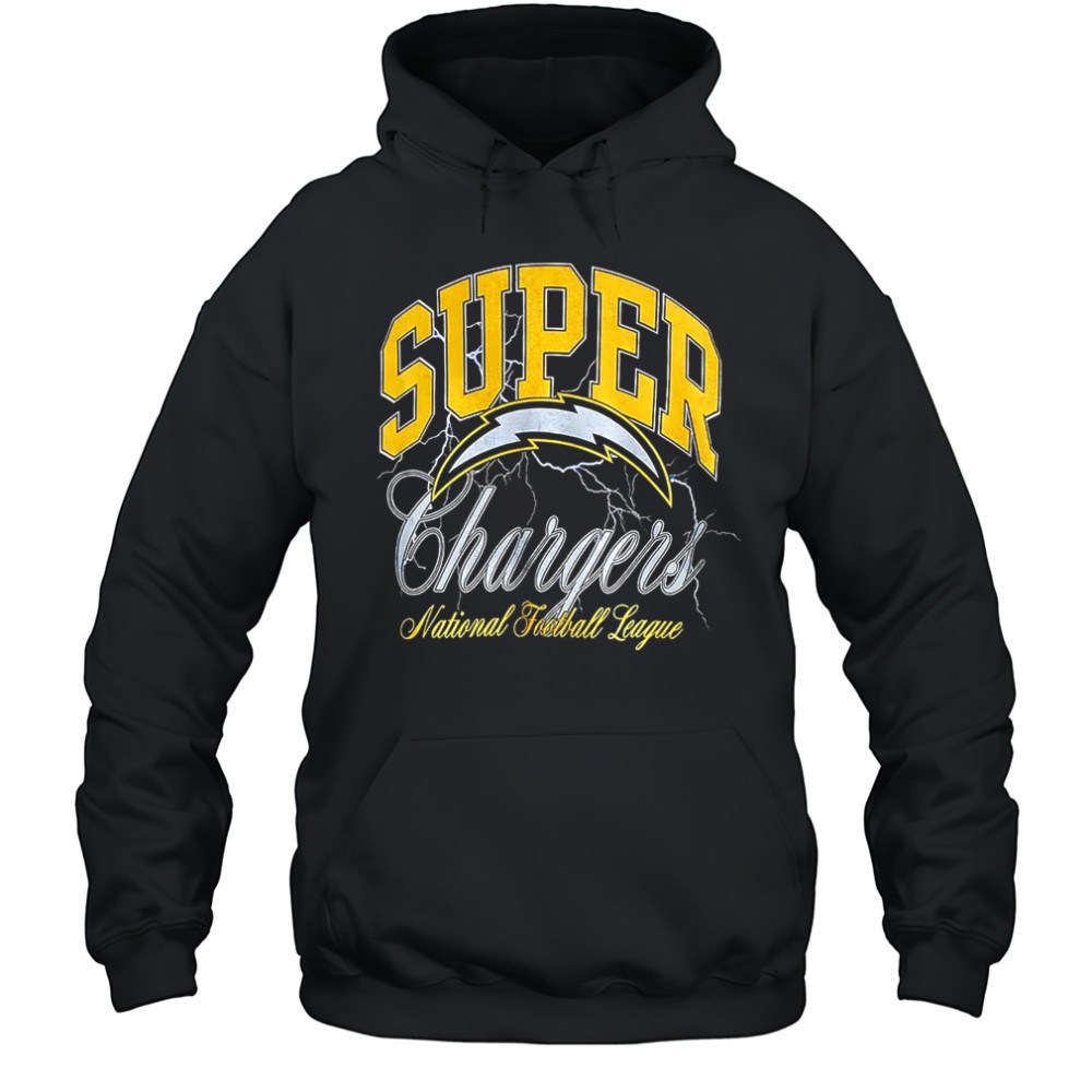 Los Angeles Chargers Super National football league lightning shirt
