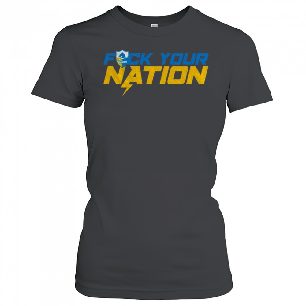 los-angeles-chargers-vs-las-vegas-raiders-fuck-your-nation-shirt-47v0wieq Los Angeles Chargers vs Las Vegas Raiders Fuck Your Nation shirt