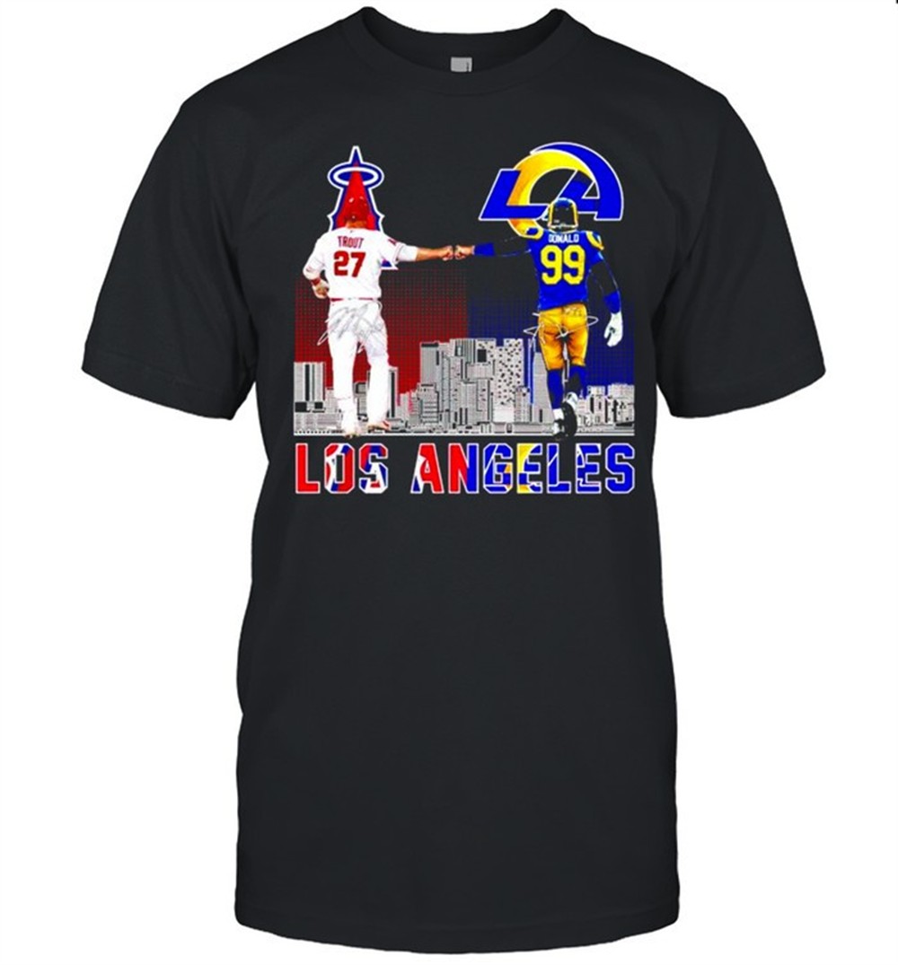 los-angeles-city-champions-trout-and-donald-shirt-4fz3p4yk Los Angeles city champions Trout and Donald shirt