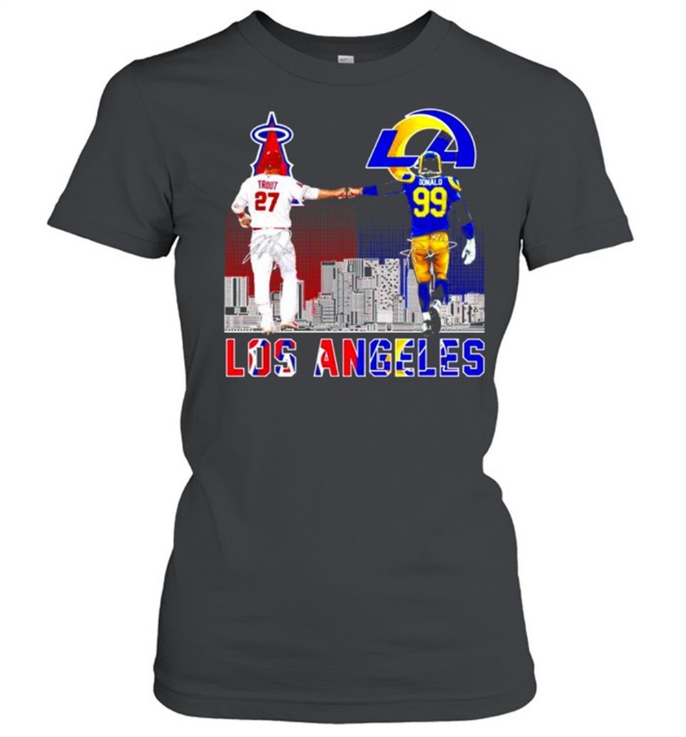 los-angeles-city-champions-trout-and-donald-shirt-4fz3p4yk Los Angeles city champions Trout and Donald shirt