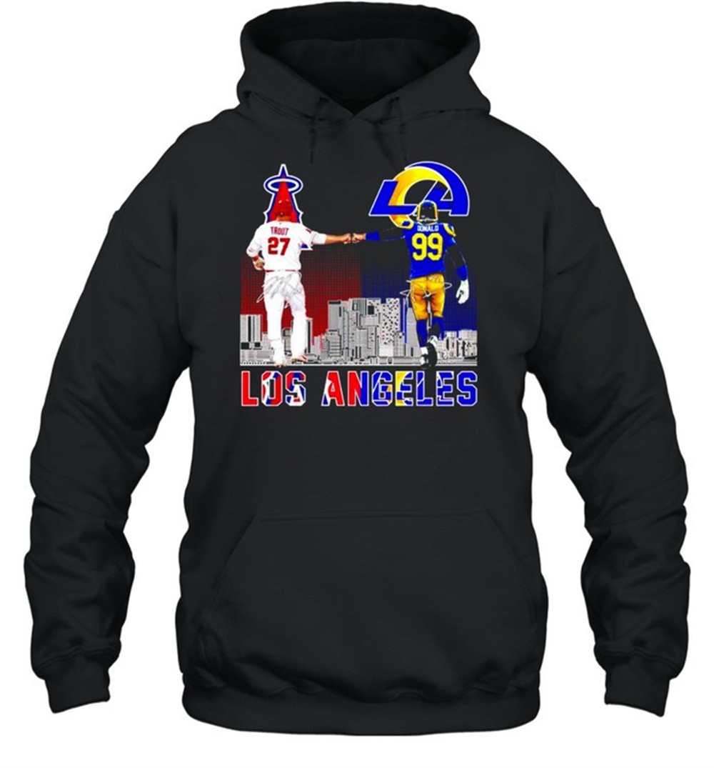 Los Angeles city champions Trout and Donald shirt