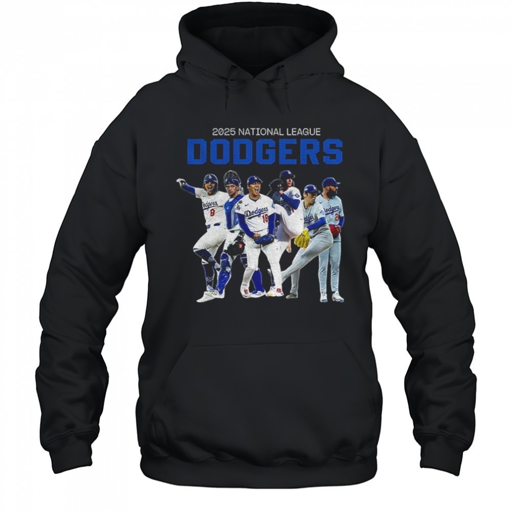 Los Angeles Dodgers 2025 National League World Series MLB Champions players shirt