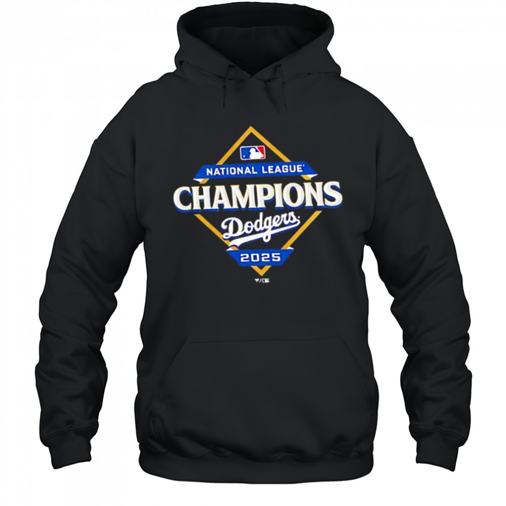 Los Angeles Dodgers 2025 NLCS Champions MLB logo shirt