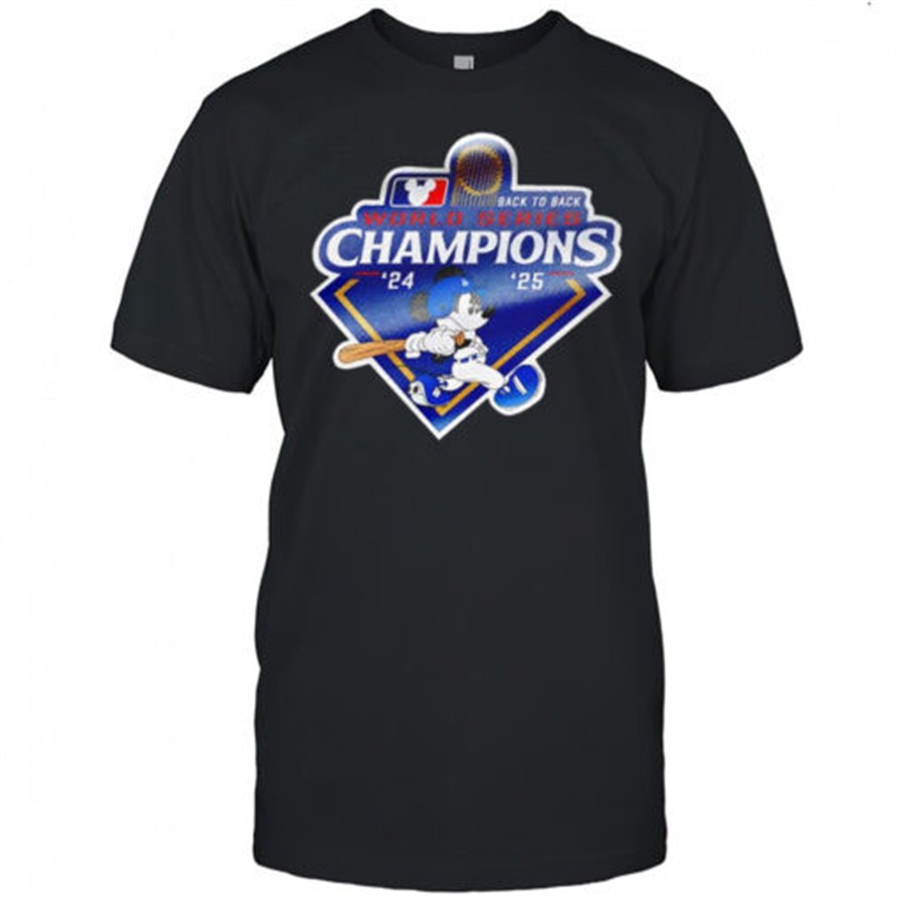 los-angeles-dodgers-back-to-back-world-series-champions-with-mickey-mouse-logo-s-kw9qmxp8 Los Angeles Dodgers back-to-back World Series champions with Mickey Mouse logo shirt