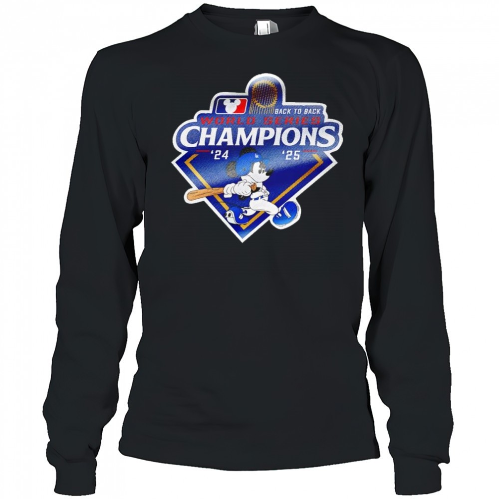 los-angeles-dodgers-back-to-back-world-series-champions-with-mickey-mouse-logo-s-kw9qmxp8 Los Angeles Dodgers back-to-back World Series champions with Mickey Mouse logo shirt