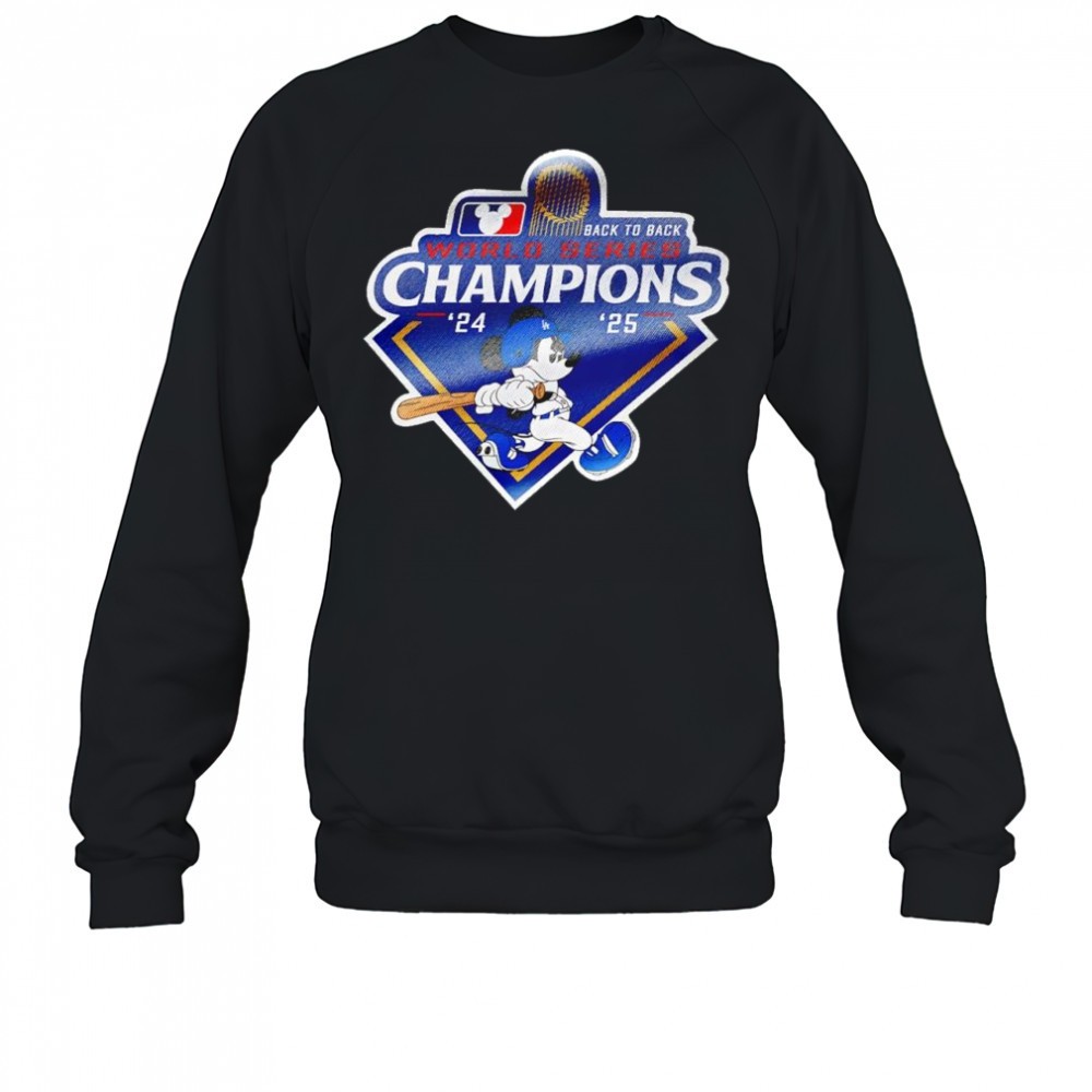 los-angeles-dodgers-back-to-back-world-series-champions-with-mickey-mouse-logo-s-kw9qmxp8 Los Angeles Dodgers back-to-back World Series champions with Mickey Mouse logo shirt