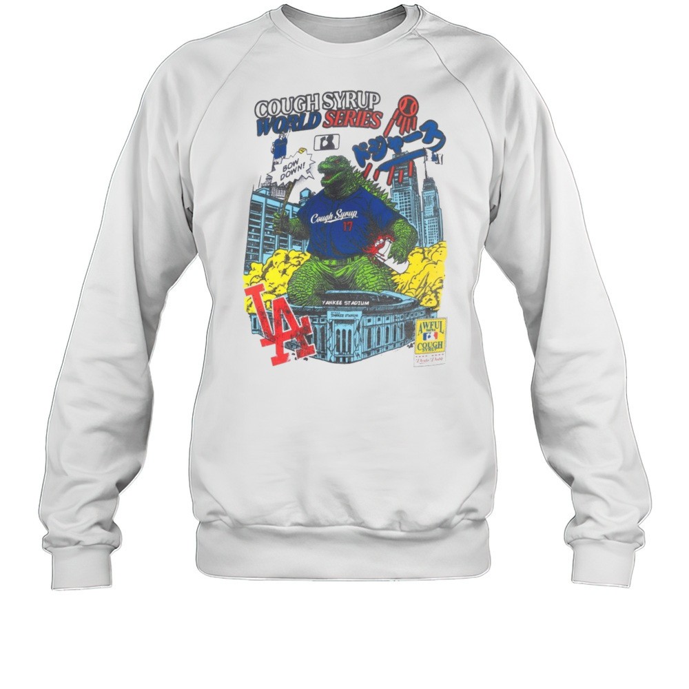 Los Angeles Dodgers Cough Syrup World Series Shirt