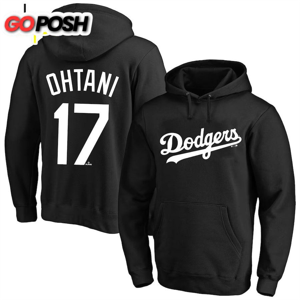 Los Angeles Dodgers Custom Name & Number Hoodie