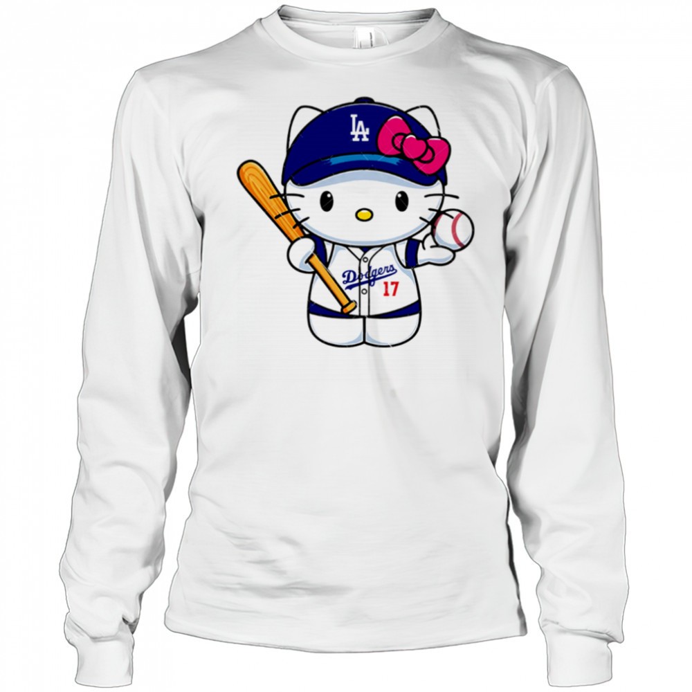 los-angeles-dodgers-hello-kitty-hello-kitty-baseball-shirt-06hap1nf Los Angeles Dodgers Hello Kitty Hello Kitty Baseball shirt