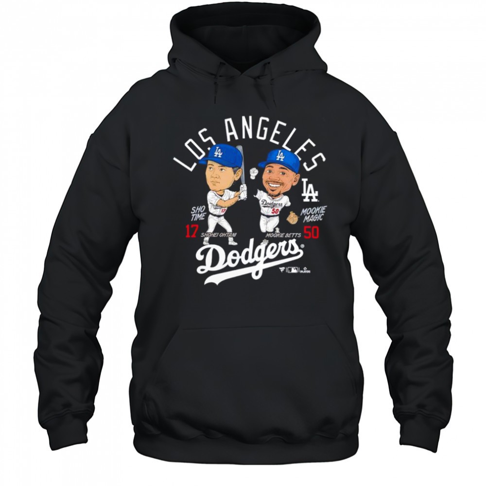 Los Angeles Dodgers Mookie Betts & Shohei Ohtani Player Duo shirt