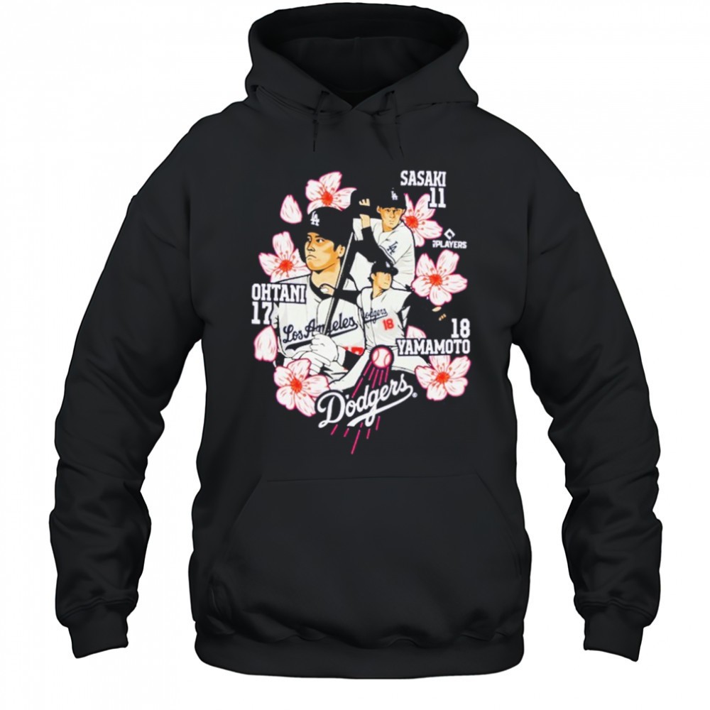 Los Angeles Dodgers Multiplayer T-shirt