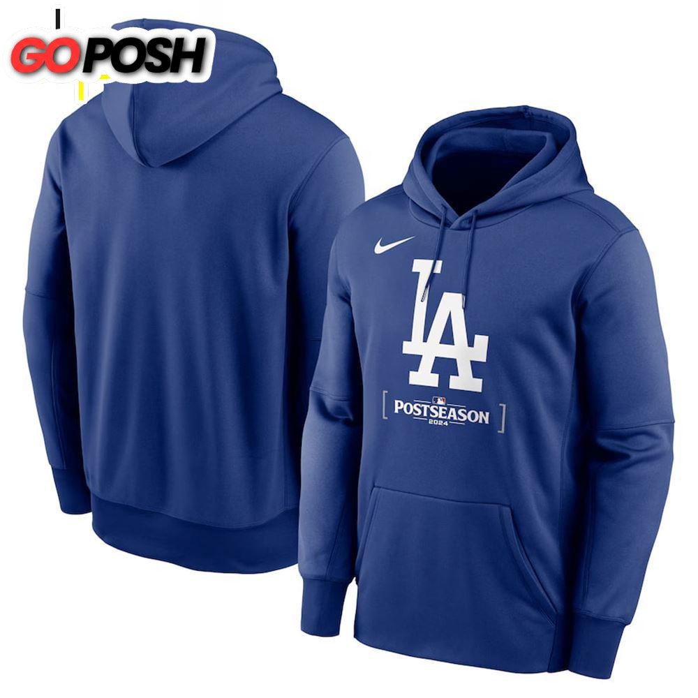 Los Angeles Dodgers Royal 2024 MLB Postseason New Hoodie