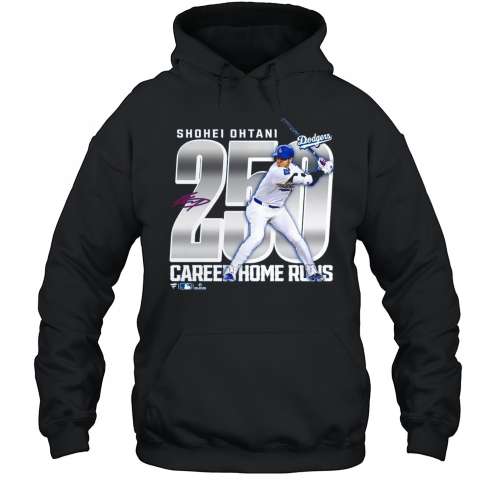 Los Angeles Dodgers Shohei Ohtani 250 Career Home Runs Shirt