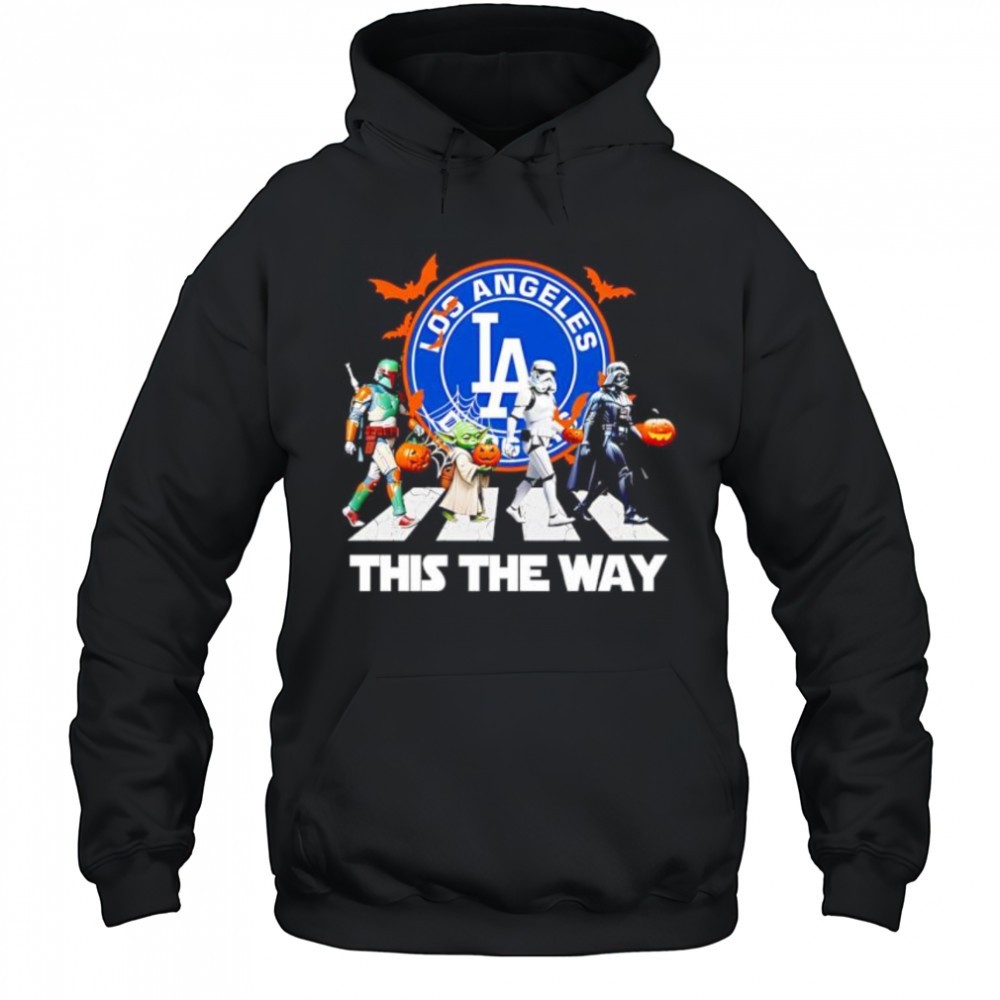 Los Angeles Dodgers Star Wars This The Way Halloween shirt