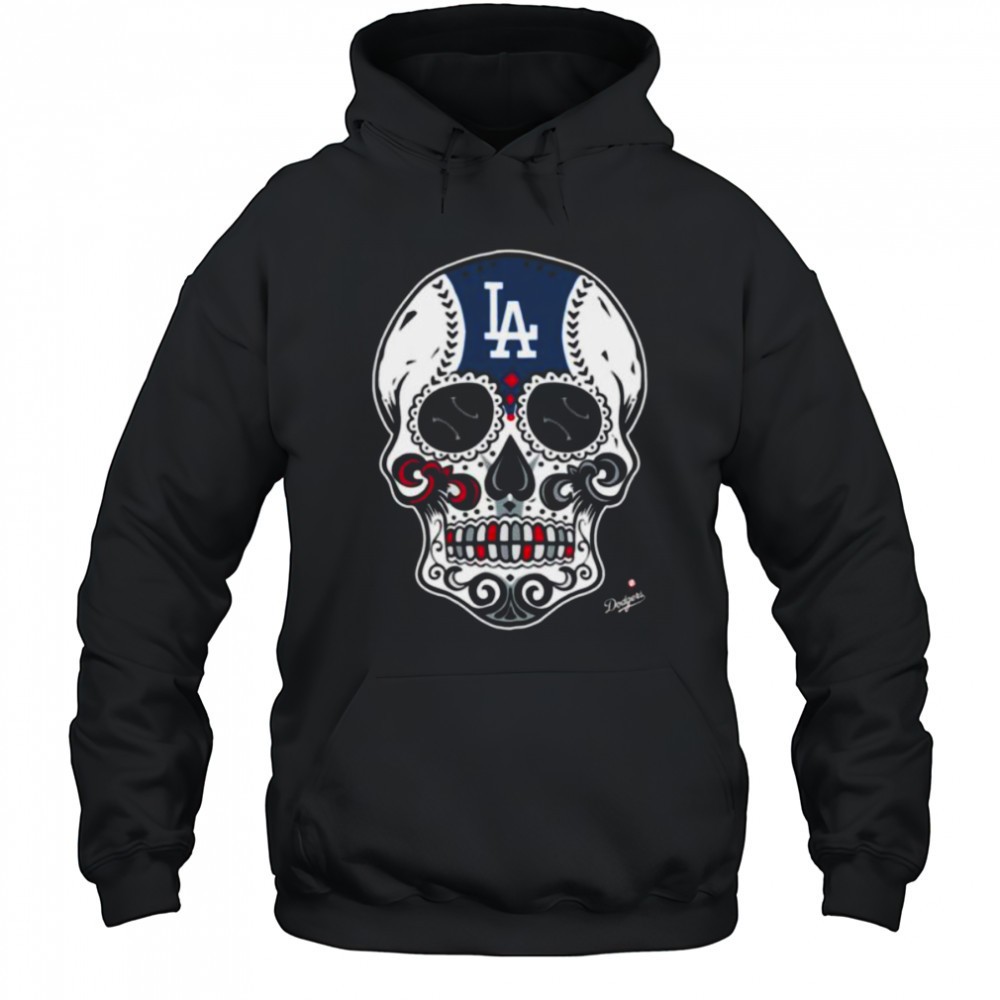 Los Angeles Dodgers Sugar Skull Shirt