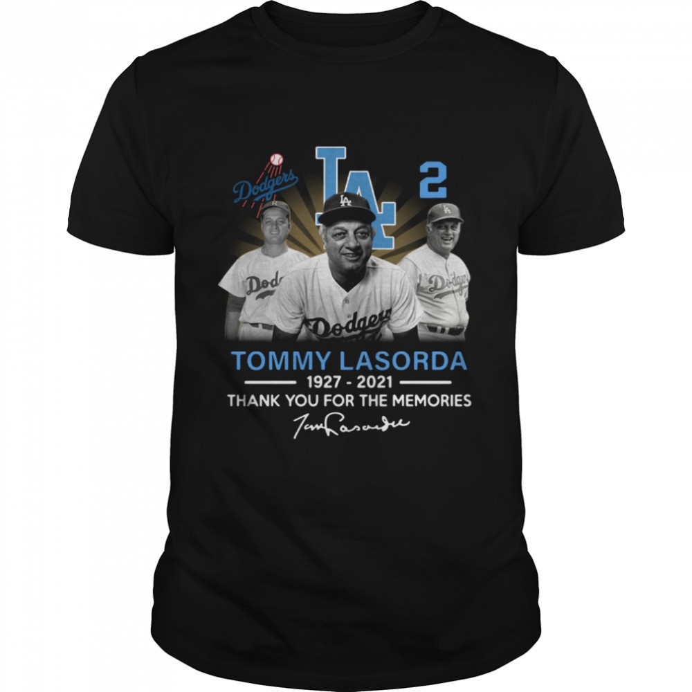 los-angeles-dodgers-tommy-lasorda-1927-2021-thank-you-for-the-memories-signature-77g192x7 Los Angeles Dodgers Tommy Lasorda 1927 2021 thank you for the memories signature shirt
