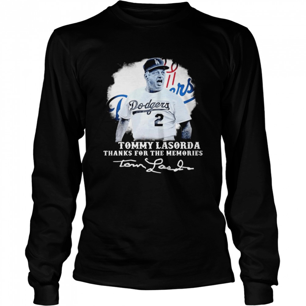los-angeles-dodgers-tommy-lasorda-thanks-for-the-memories-signatures-shirt-t18ktoqm Los Angeles Dodgers Tommy Lasorda Thanks For The Memories Signatures shirt