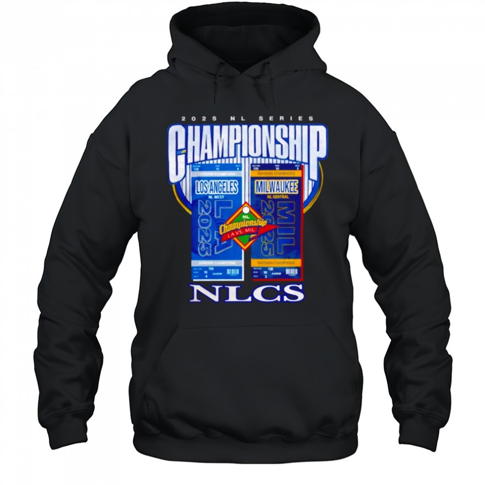 Los Angeles Dodgers Vs Milwaukee Brewers NLCS Matchup shirt