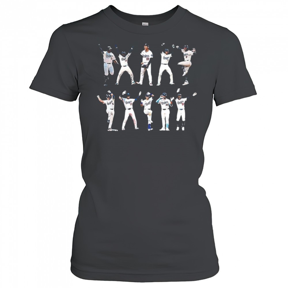 los-angeles-dodgers-world-series-champions-2025-player-celebration-dance-shirt-5rolokis Los Angeles Dodgers World Series Champions 2025 player celebration dance shirt