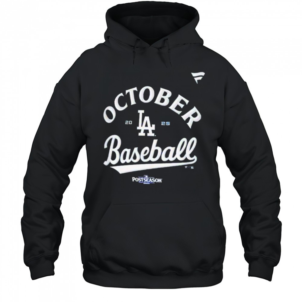 Los Angeles Dodgers Youth 2025 MLB Postseason Locker Room shirt