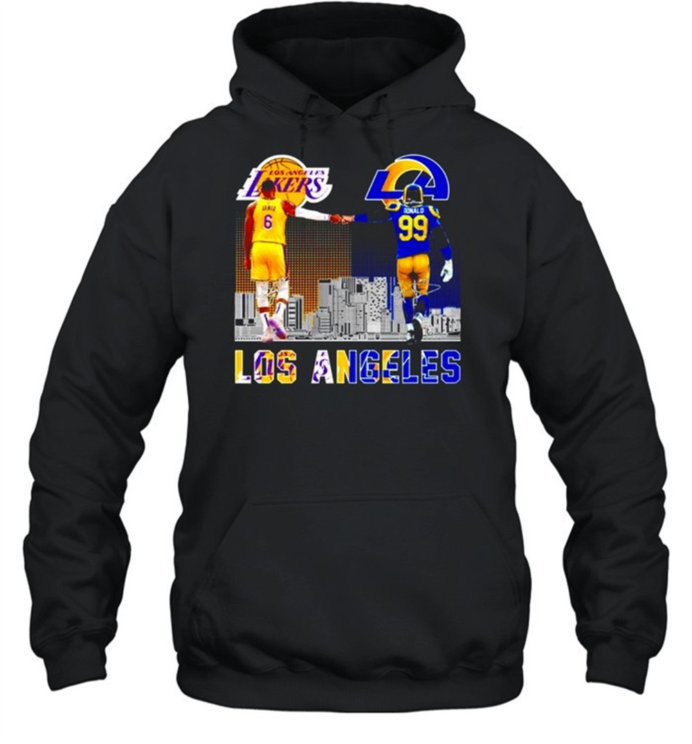 Los Angeles James and Donald signature shirt