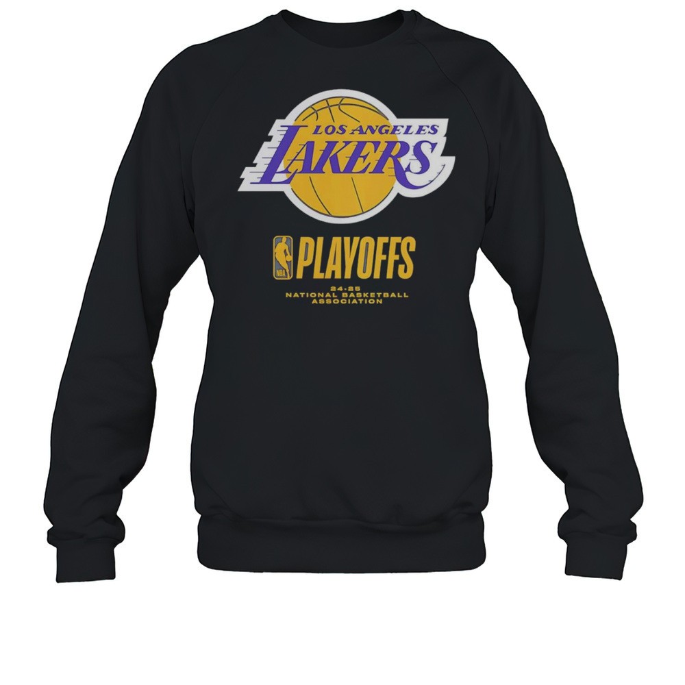 Los Angeles Lakers 2025 NBA Playoffs Alley Oop Shirt