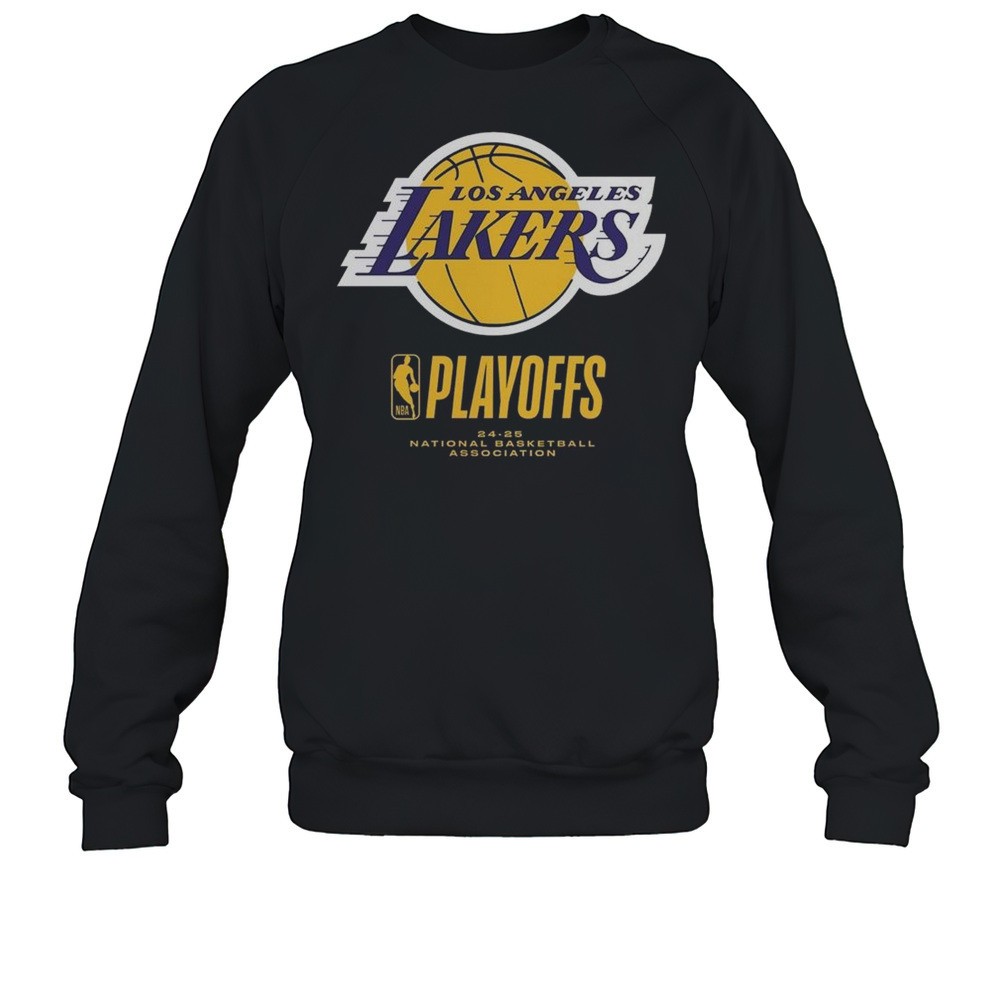 Los Angeles Lakers 2025 NBA Playoffs Alley Oop Shirt