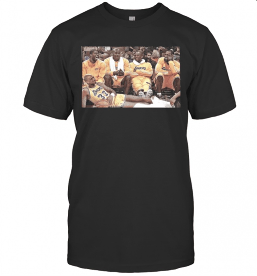 los-angeles-lakers-basketball-team-picture-t-shirt-0tns5993 Los Angeles Lakers Basketball Team Picture T-Shirt