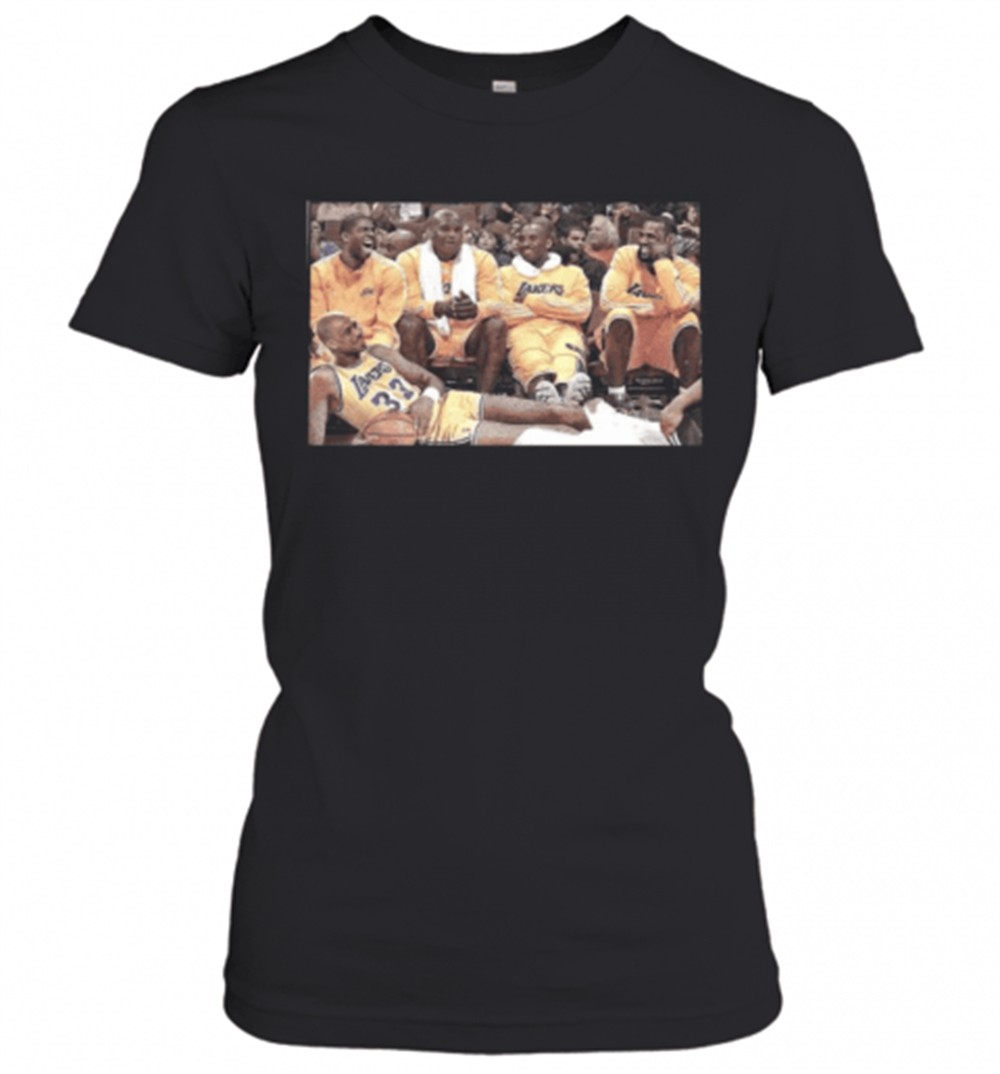 los-angeles-lakers-basketball-team-picture-t-shirt-0tns5993 Los Angeles Lakers Basketball Team Picture T-Shirt