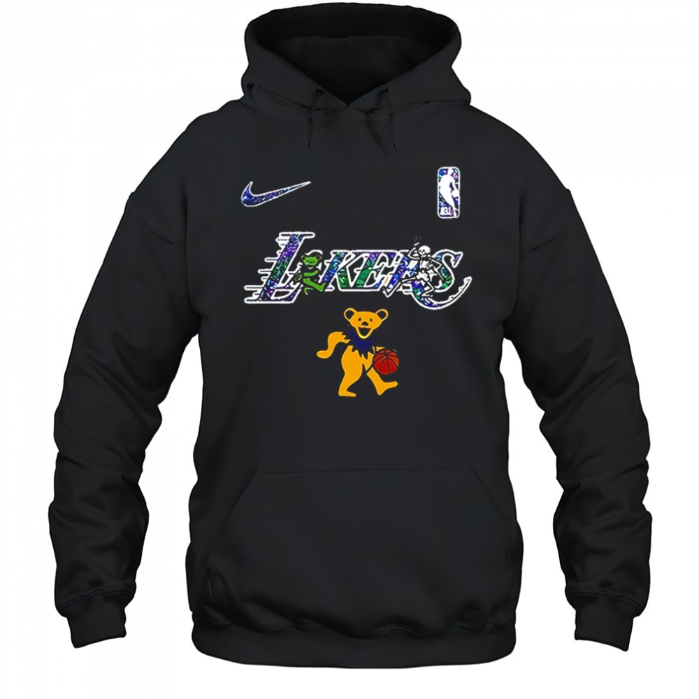 Los Angeles Lakers Grateful Dead 60th anniversary bears shirt