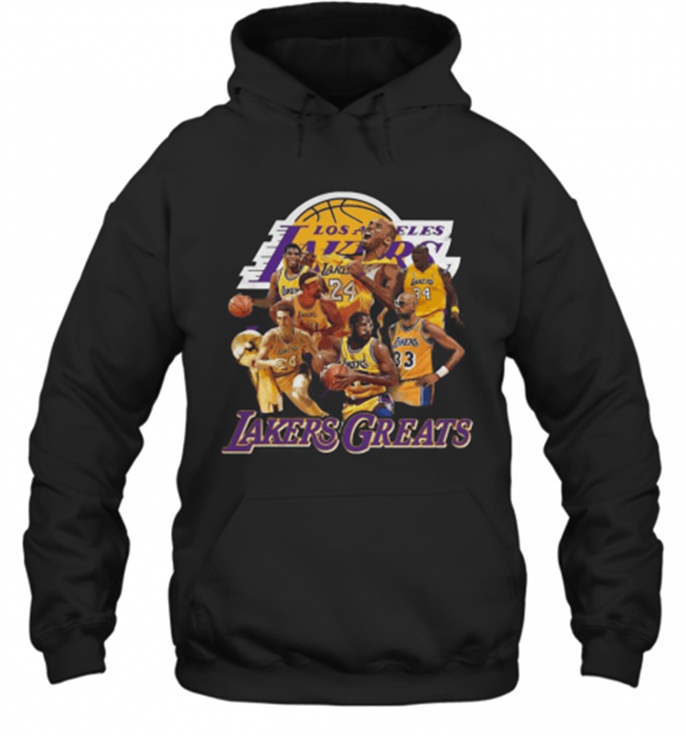 Los Angeles Lakers Greats Basketball T-Shirt
