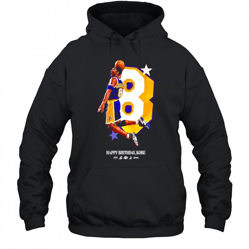 Los Angeles Lakers Happy Birthday Kobe shirt