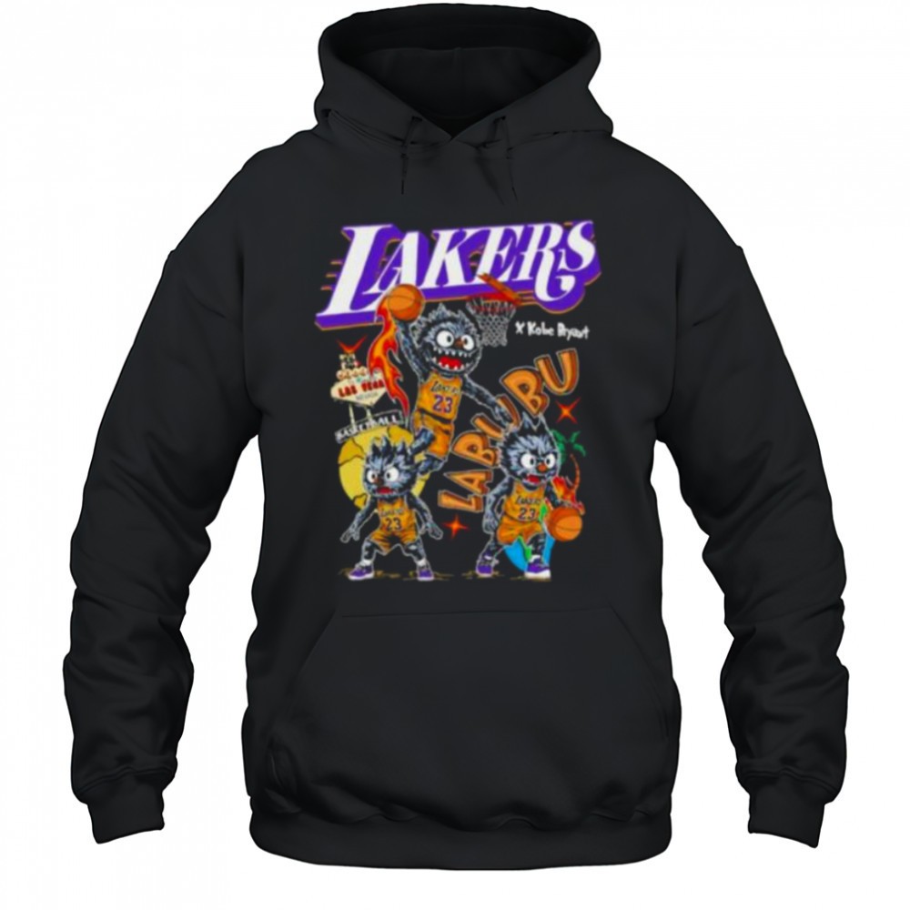 Los Angeles Lakers Kobe Bryant X Labubu shirt