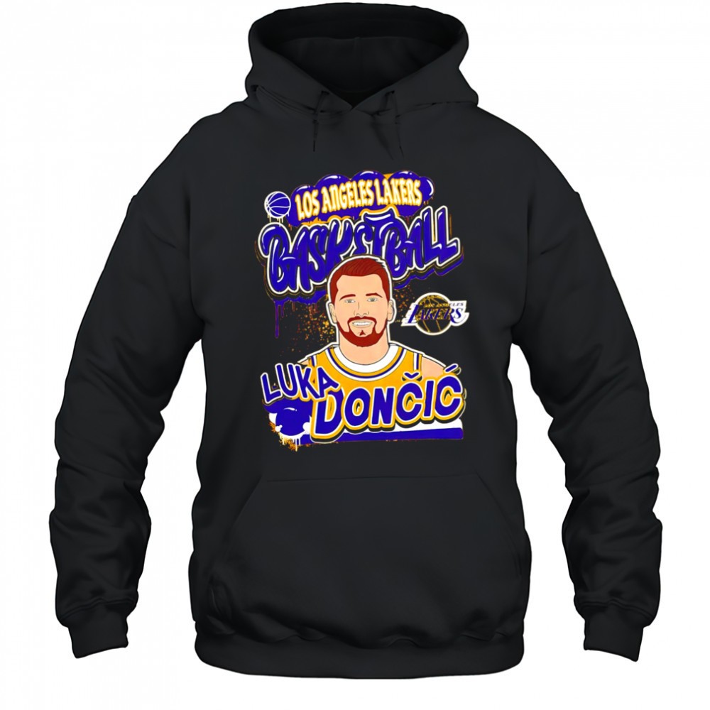 Los Angeles Lakers Luka Doncic #77 Yellow Baller art shirt