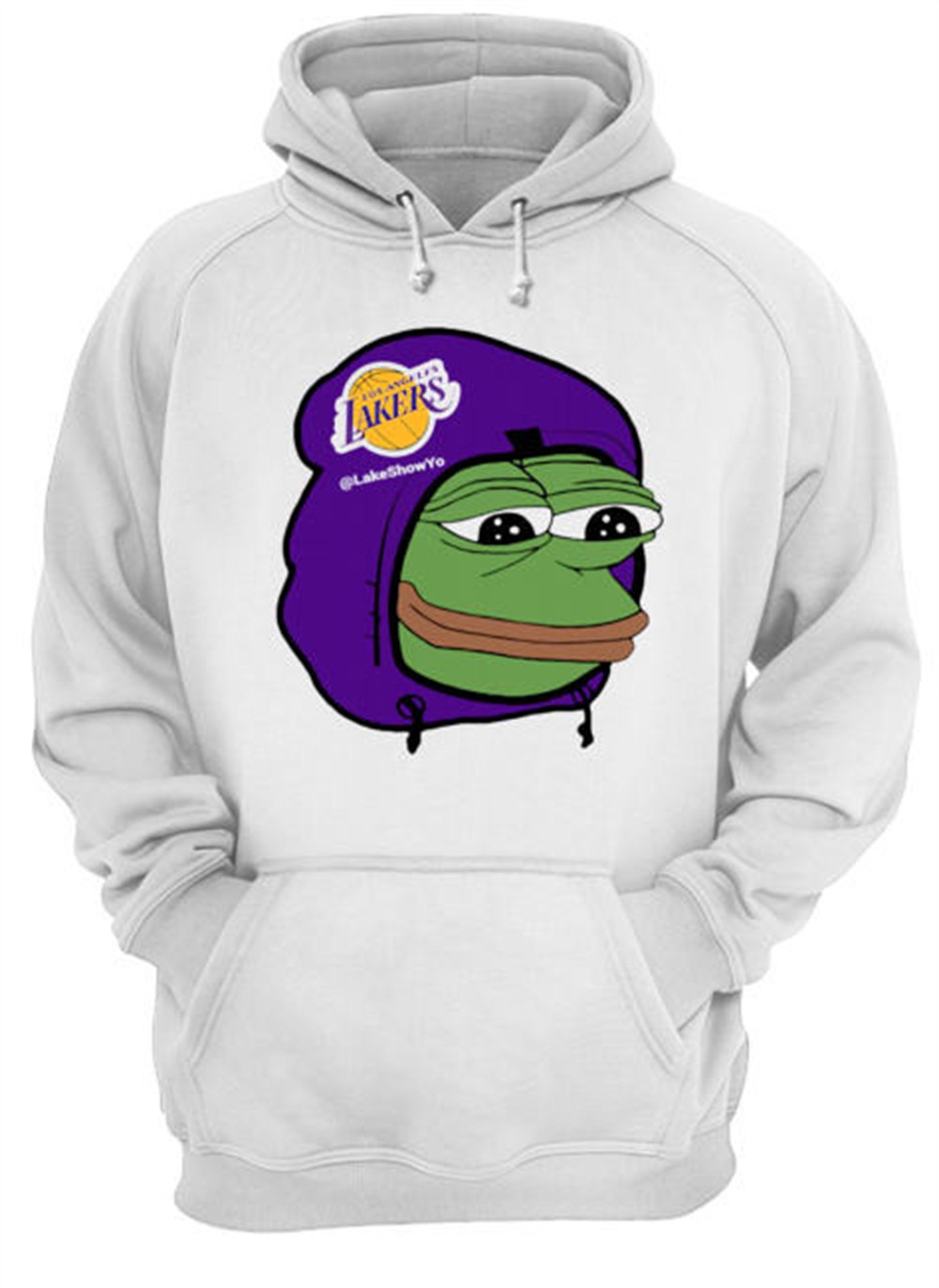 Los Angeles Lakers Sad Pepe the Frog shirt