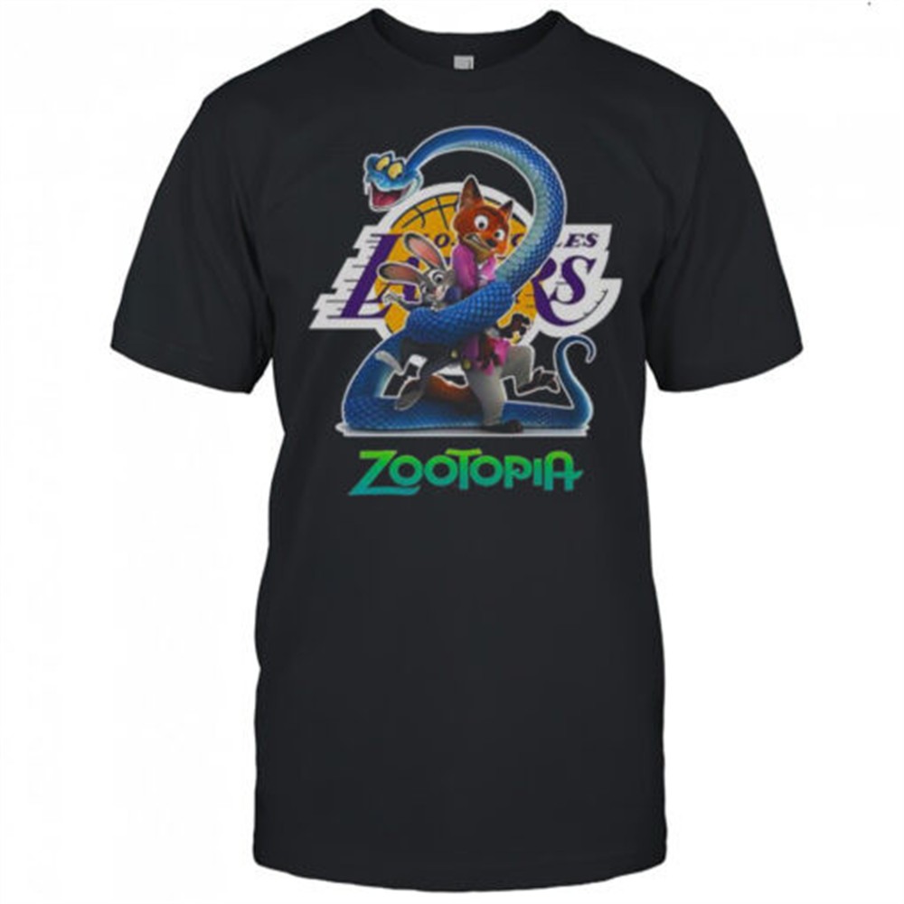 los-angeles-lakers-zootopia-2-t-shirt-isewpbmz Los Angeles Lakers Zootopia 2 T-Shirt