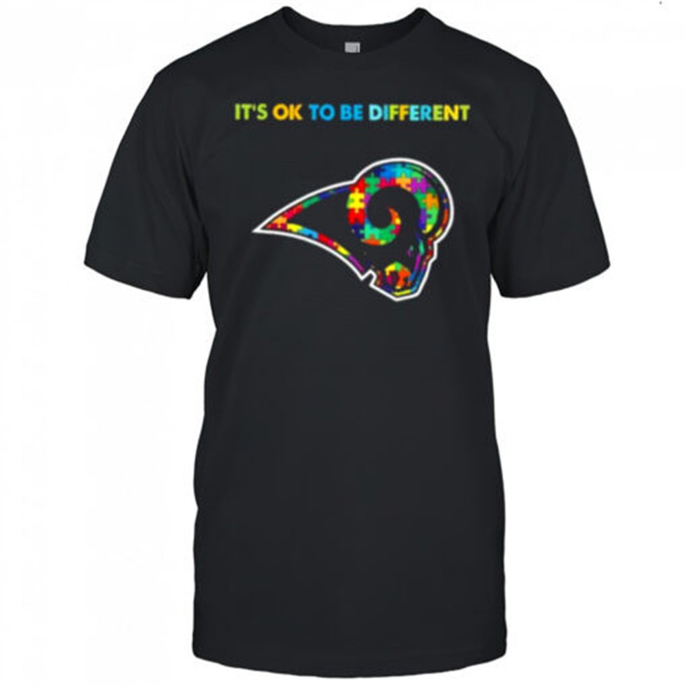 los-angeles-rams-autism-awareness-its-ok-to-be-different-shirt-lagxmwiq Los Angeles Rams Autism awareness Its ok to be different Shirt