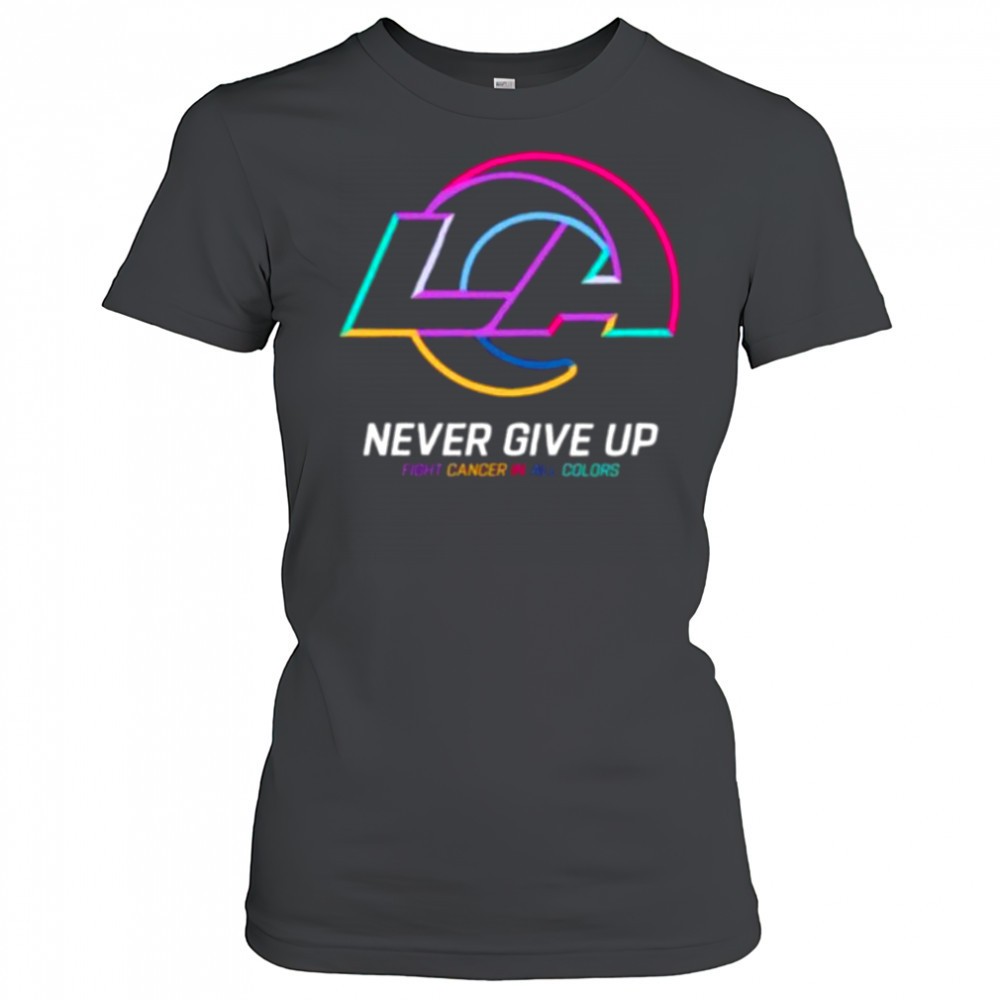 los-angeles-rams-nfl-never-give-up-fight-cancer-in-all-colors-shirt-84enwlqr Los Angeles Rams NFL never give up fight cancer in all colors Shirt