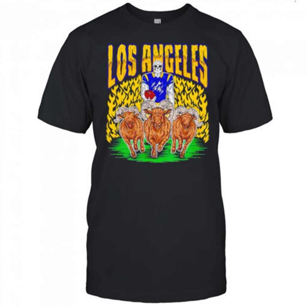 los-angeles-rams-skeleton-player-leading-rams-shirt-sc2gsgwt Los Angeles Rams Skeleton Player Leading Rams shirt