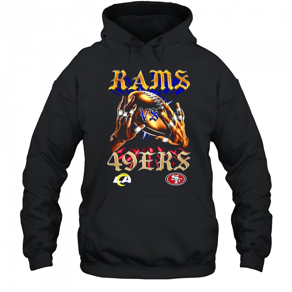 Los Angeles Rams vs San Francisco 49ers retro shirt