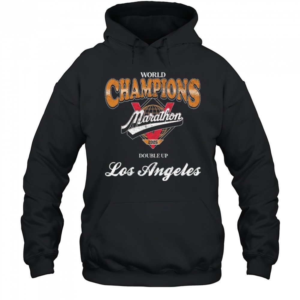 Los Angeles World Champions Marathon 2025 Shirt