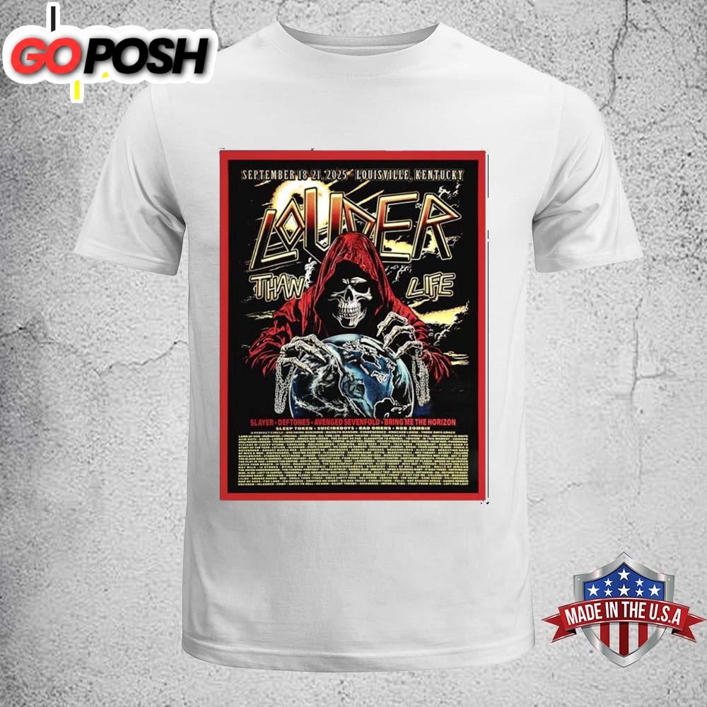 Louder Than Life 2025 World Destruction Unisex T-Shirt