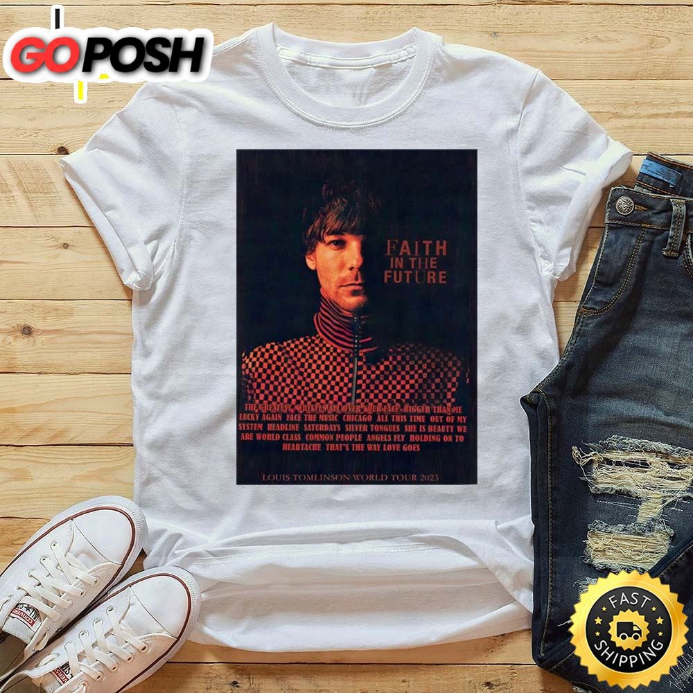 Louis Tomlinson Faith In The Future 2025 Tour Unisex T-Shirt
