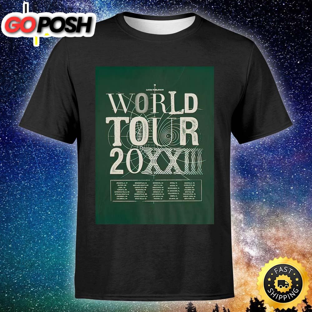 Louis Tomlinson Faith In The Future Tour 2025 Unisex T-Shirt