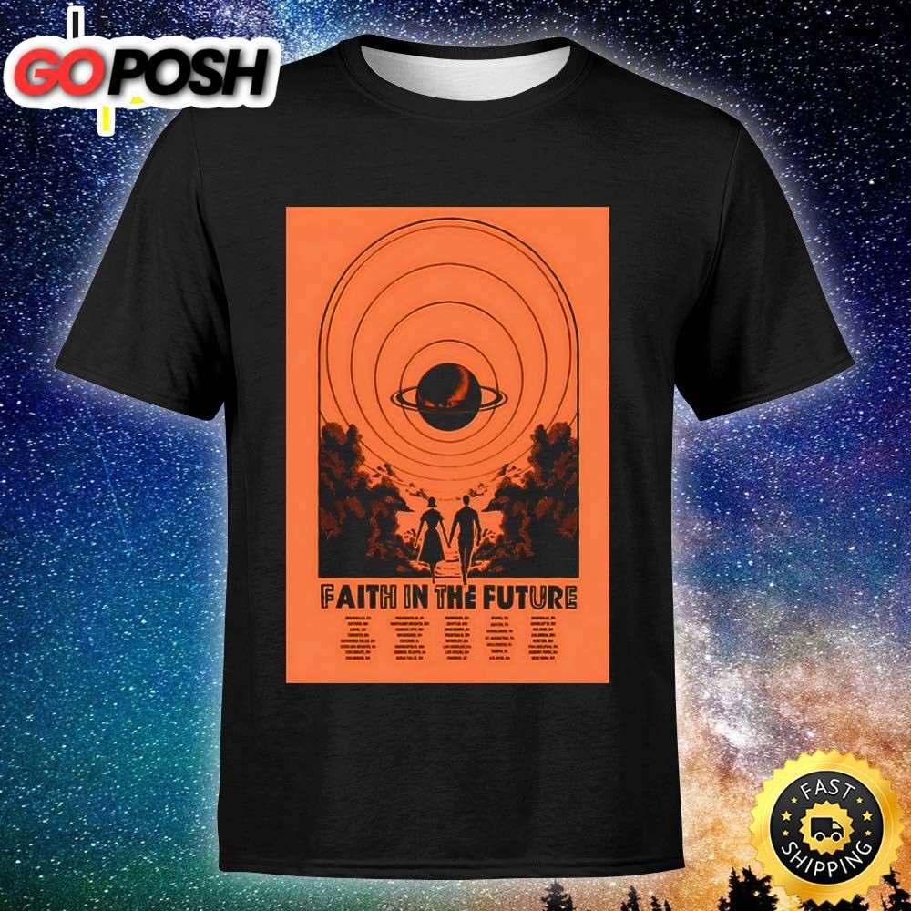 Louis Tomlinson Faith In The Future World Tour 2025 Unisex T-Shirt