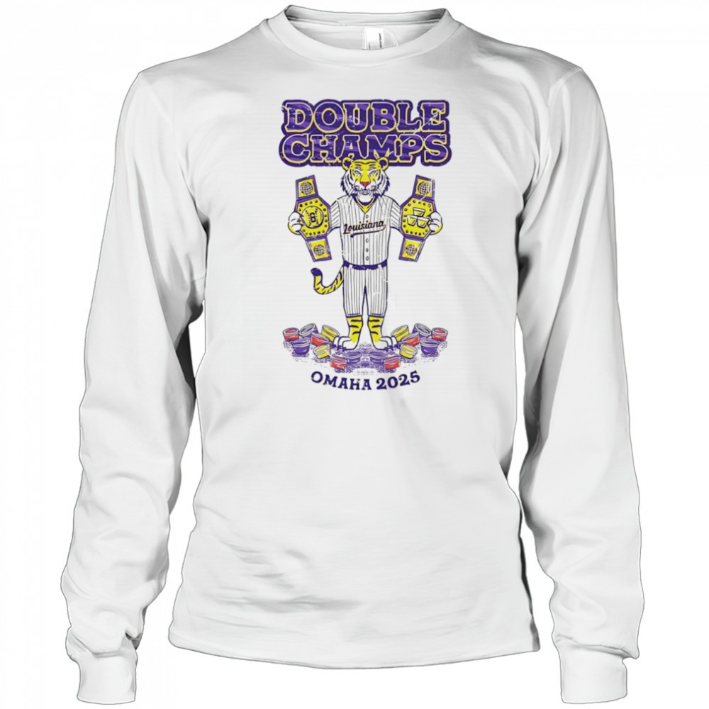 louisiana-double-champs-omaha-2025-shirt-s030rnnd Louisiana Double Champs Omaha 2025 shirt